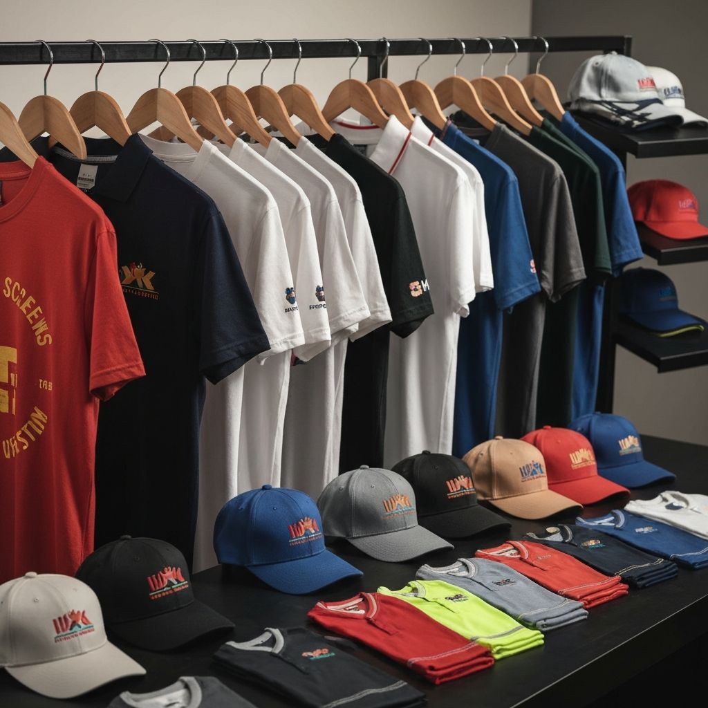 Custom screen printed t-shirts and embroidered polos - Apparel printing in Cypress TX